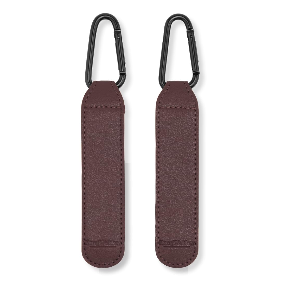 KONG.WALTHER Help Me Hooks, Coffee Brown, 2 Pack