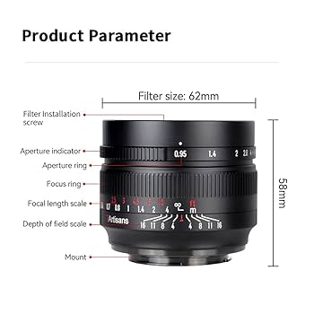 [美品] 7Artisans 50mm F0.95 ニコンZマウント専用レンズ Amazon.co.jp: 7artisans 50mm F0.95 APS-C マニュアル固定