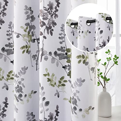 Rideau occultant H.VERSAILTEX 52 x 84 po gris (2 panneaux)