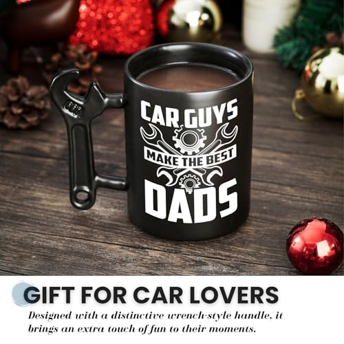 Taza de cerámica 13.5oz con diseño llave negra miniatura 5