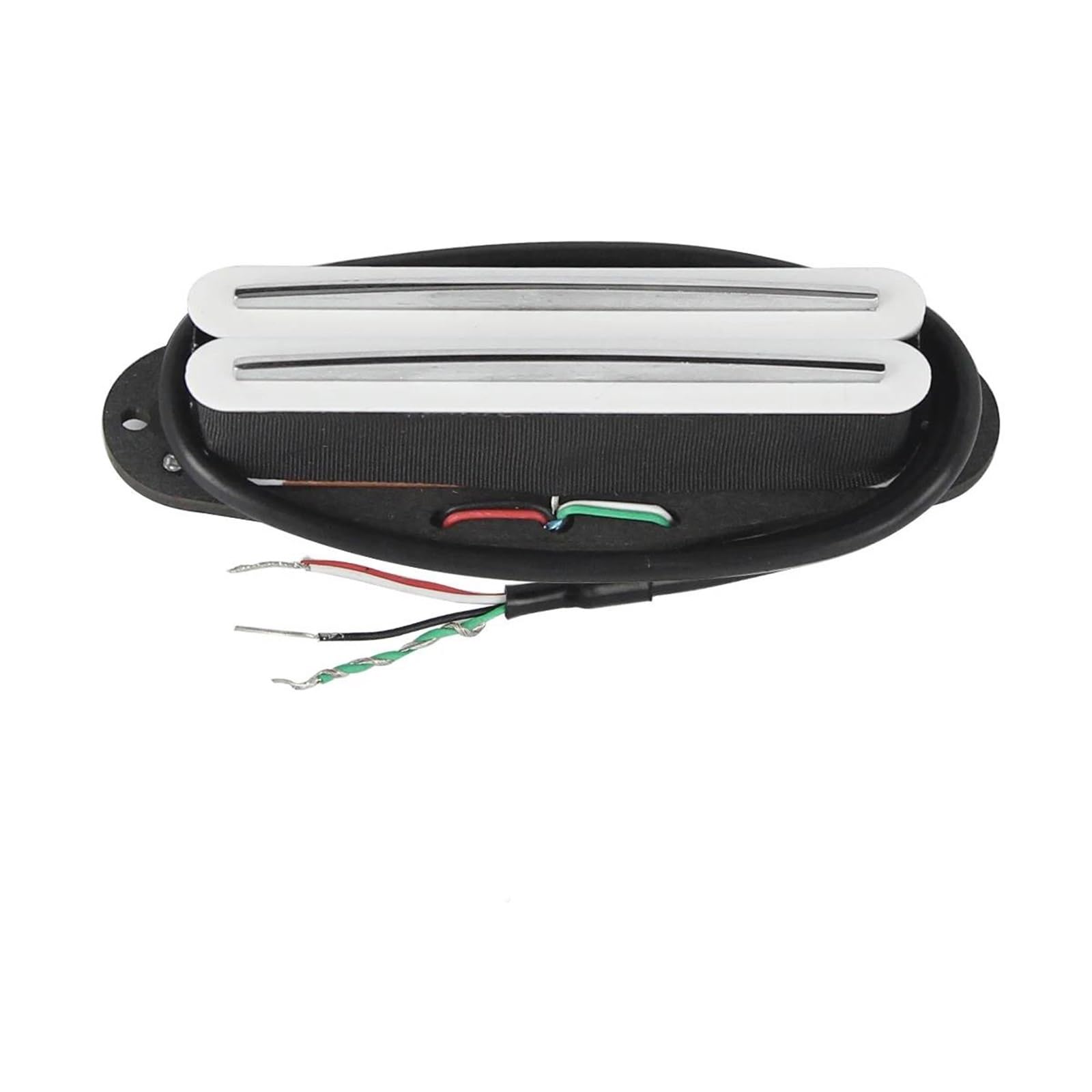 Pickup Gitary Elektrycznej Przetwornik z podwójną szyną Przetwornik Humbucker 4-przewodowy Części do gitary(White 12K)