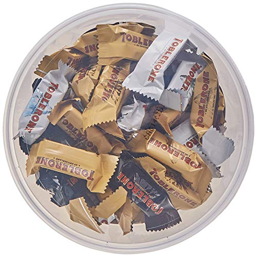 Toblerone Mixed Minis 1 x 904 g blikje, fijne Zwitserse chocolade in drie soorten met honing en amandelnougat - Afbeelding 5