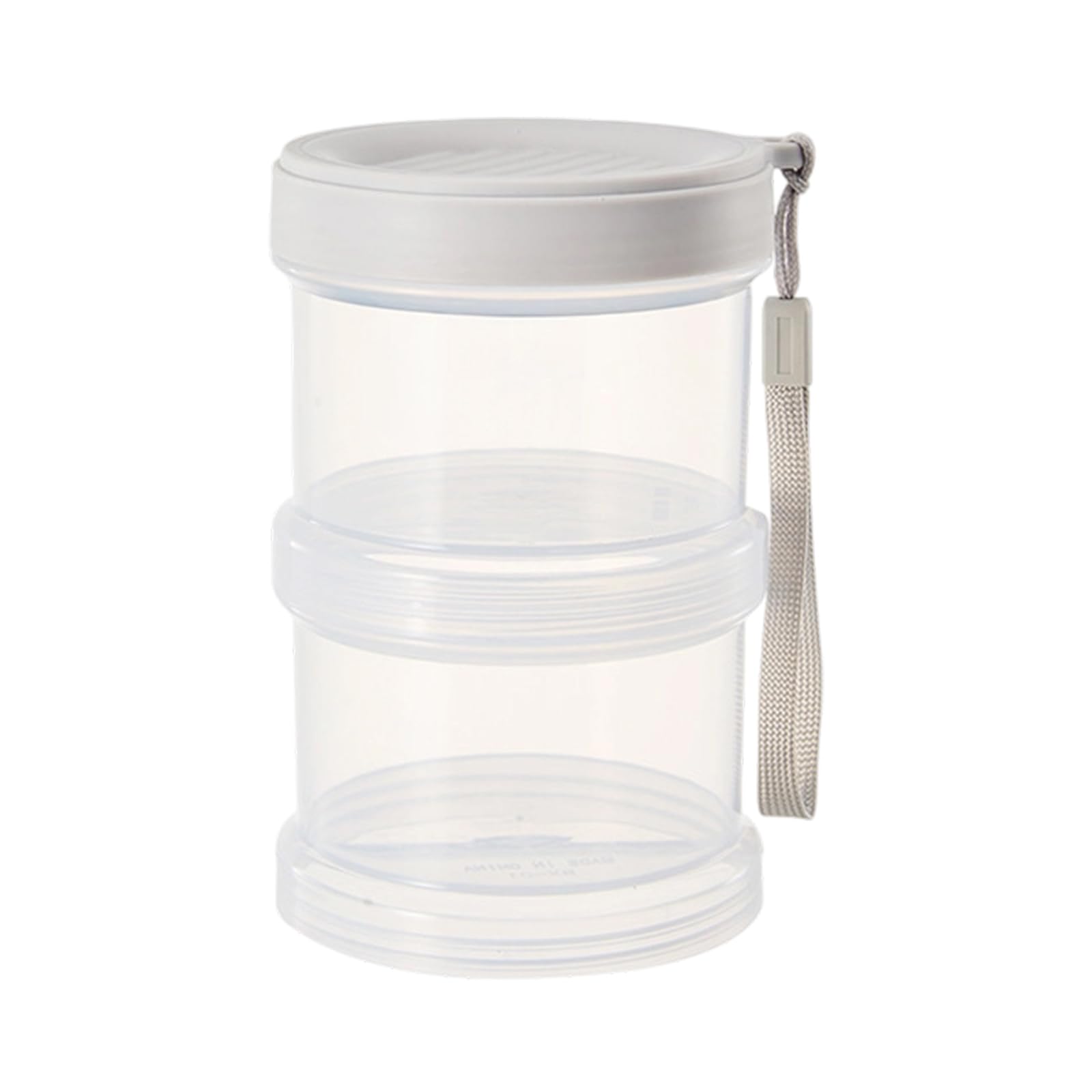 Pet Food Storage Containers with Multi-Compartment for Travel Sauce Bottles Stackable Miniature Condiment Box Multi-Layer Pet Feeder