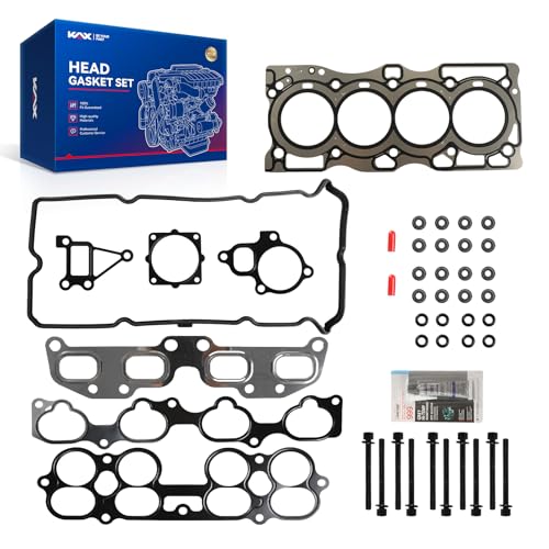 Image of KAX Engine Cylinder Head Gasket Set Compatible with Nissan Altima /Sentra 2002 2003 2004 2005 2006 2.5L, Head Gasket Kit, OE# HS26261PT, ES72198