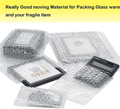 50Pcs Clear Bubble Out Bag 12" X 16", Large Bubble Pouches Bag, Double Wall Shockproof Bubble Pouches Wrap Bag, Cushioning Protective Storage Bag For Moving, Shipping, Packing And Storage #TOP6