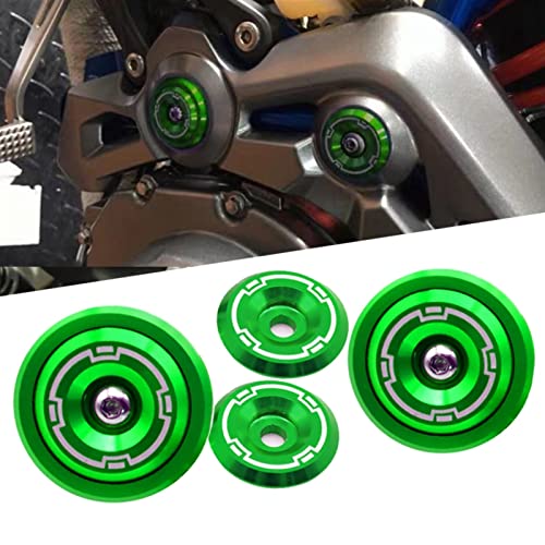 Caretas de carenado para Kawasaki Z900 2017-2021 de aluminio verde 6