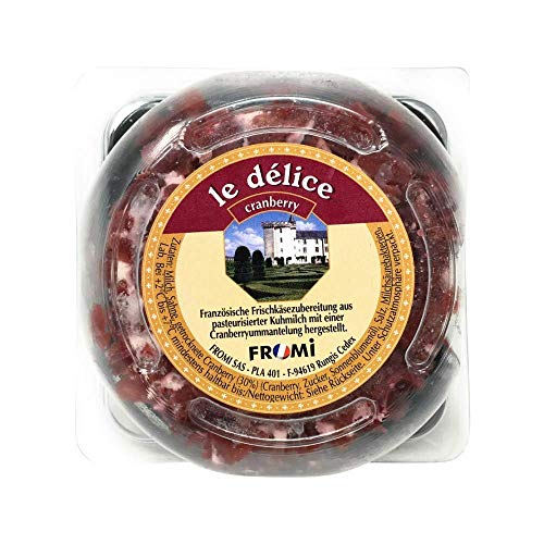 Käse Brillat Savarin Cranberry, im Stück