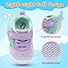 relxfeet Toddler Boys Girls Shoes Barefoot Sneakers Fashion Lightweight Breathable Tennis Walking Shoes Wide Toe Box Purple Green Size 9