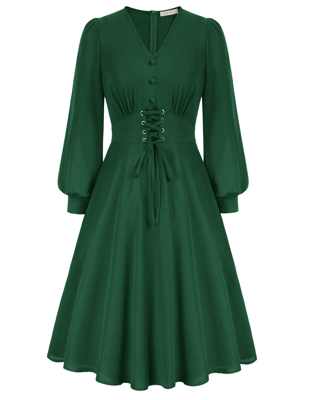 flowy victorian dress Cutout Backless Split Maxi Dress– MERCIVI main image 1