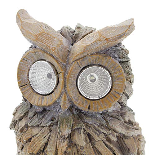 Preisvergleich Produktbild FRANK FLECHTWAREN Solar-Figur Eule