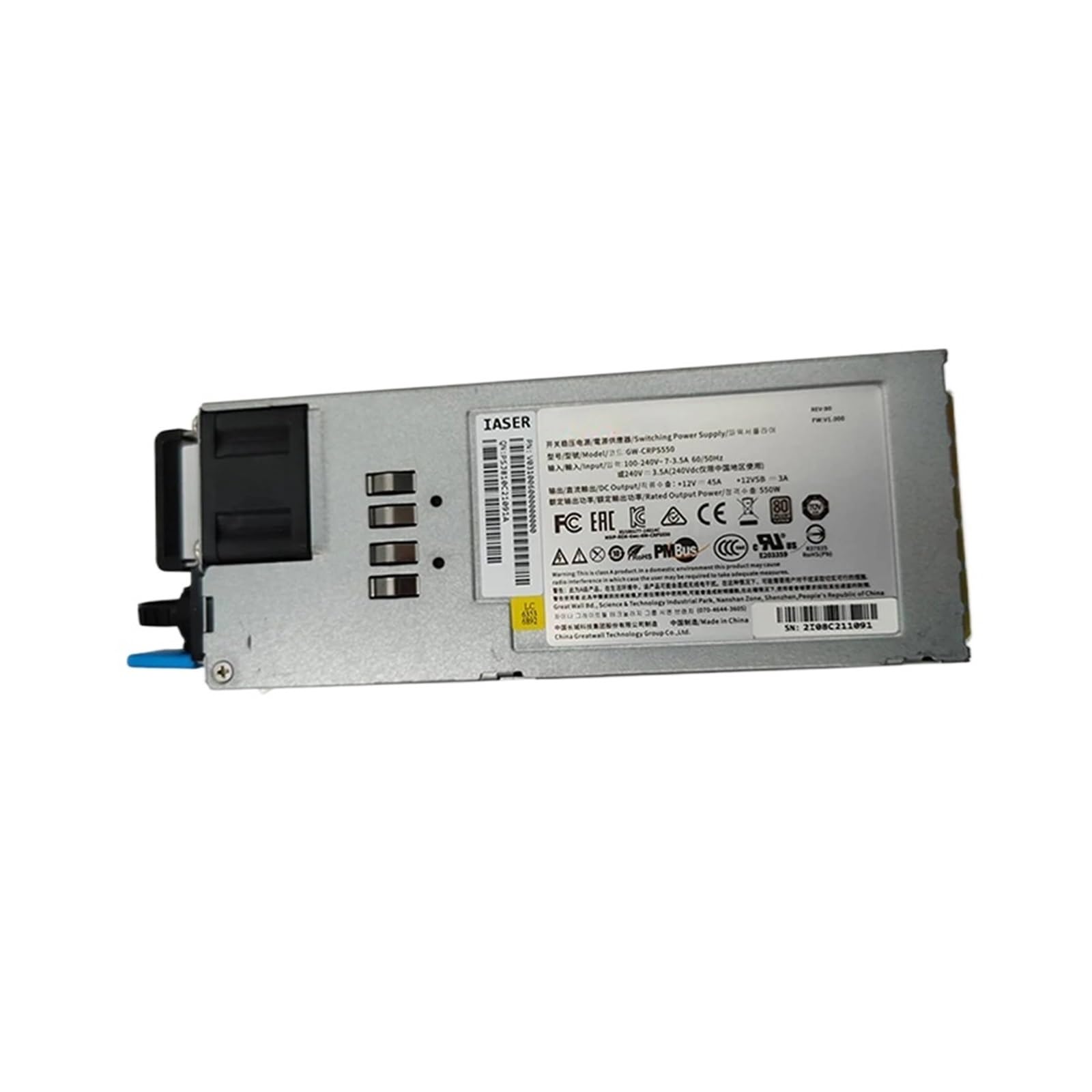 XDDQWSWA 550W Sever Power Model GW-CRPS550