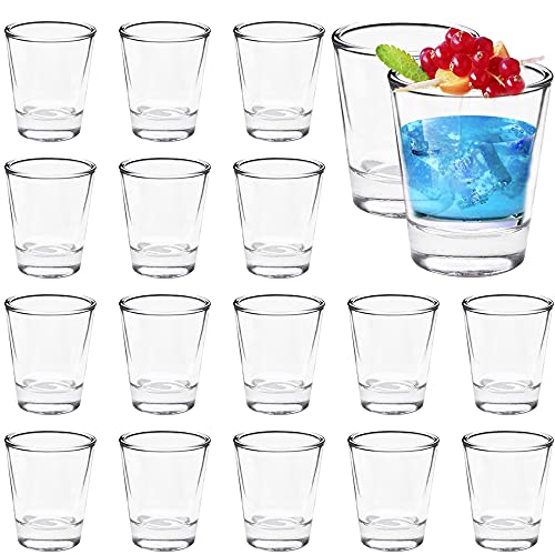 Farielyn-x 16 pack 1.5-ounce heavy base shot glass set,…