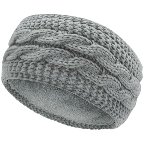 Winter Cable Knit Headbands for Women Cover