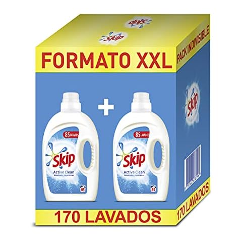 Skip Detergente Líquido Active Clean Pack Ahorro 170 Lavados Cover
