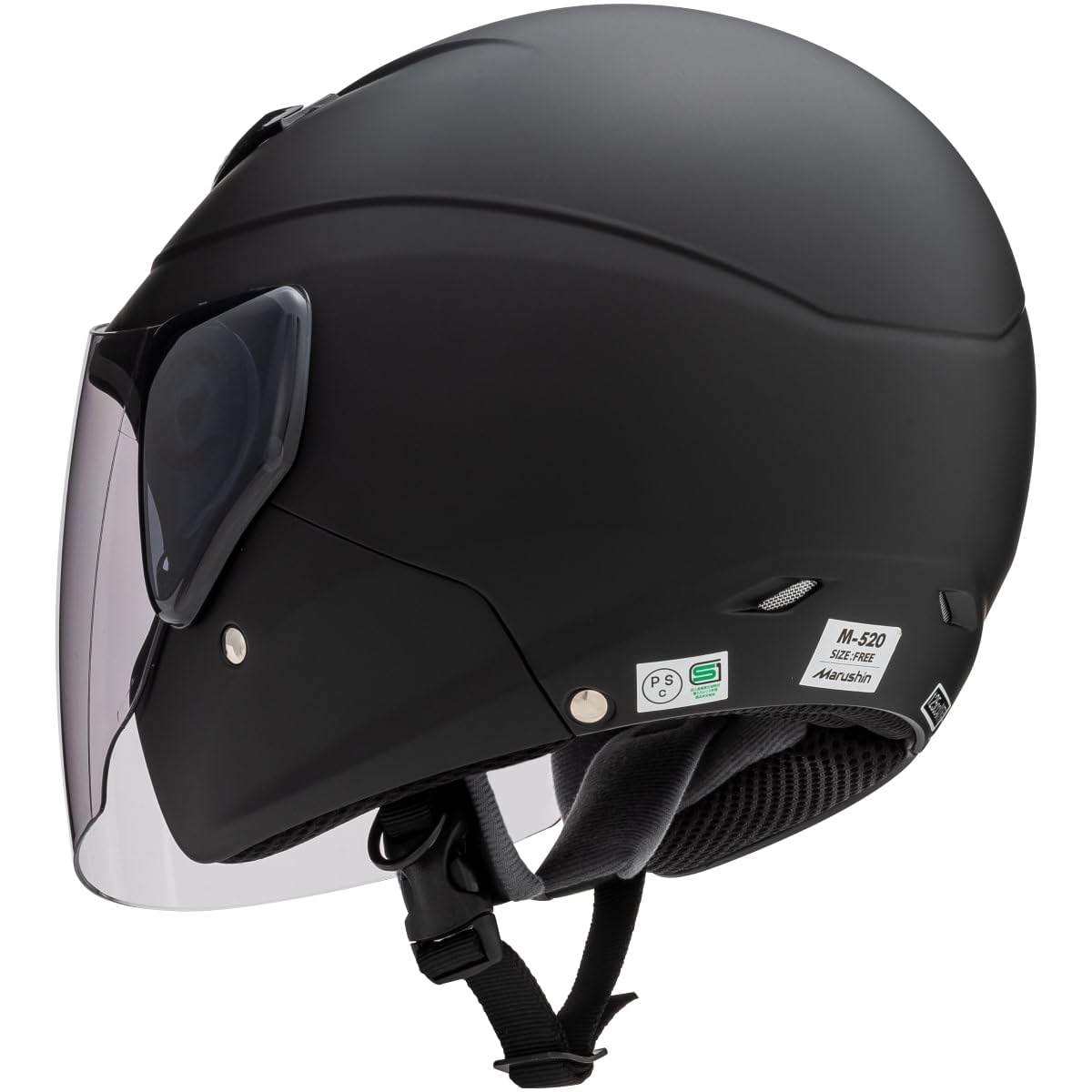 Amazon | マルシン(MARUSHIN) バイクヘルメット セミジェット M-520