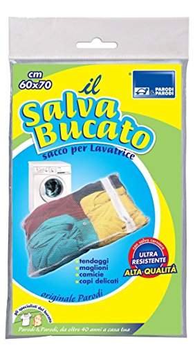 Saco Red para Lavadora 60 X 70 cm, Red para Lavadora, Saco Salva La Ropa, Saco Lavado Lavadora, Red Red de Lavadora Protector de Ropa, Bolsa Malla para Lavadora, Saco Lavadora Art 164 Parodi