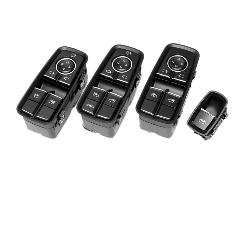 Vordertür-Fensterschalter, Auto-Knopf, passend for Porsche 911 991 718 Boxster Cayman 981 982 99161315102 2012–2020 99161315502 99161315702(Model C)