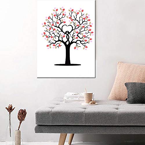 Encuentra reviews de Árbol huellas lienzo para comprar hoy. 6 Imagen adicional