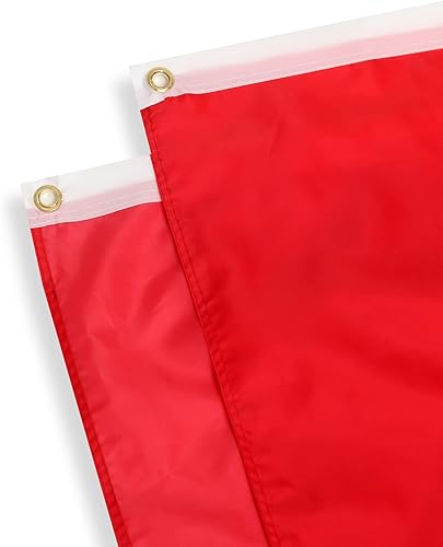 Miniatura 3 de Bandera de abanico plisada peruana de 3 x 6 pies, 2 banderas de abanico plisadas para interiores y exteriores, decoraciones de porche delantero,