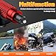 smosun Verbessert Gurtschneider Notfallhammer Mini, 2 In 1 Safety Nothammer Auto mit Gurtschneider, Tragbarer Sicherheitshammer Fensterbrecher, Glasbrecher, Autoscheiben Zerstörer (2 Rot)