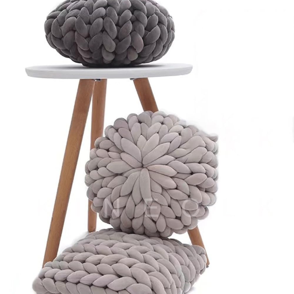Gruba włóczka wełniana, 1000 g, Chunky XXL Yarn do dziergania na ręce, przędza do dziergania na ręce, nieporęczna przędza dla początkujących, do szydełkowania, koców, poduszek, kosza dla zwierząt