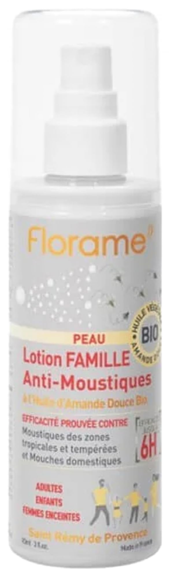 Loción repelente de Mosquitos y moscas para la piel