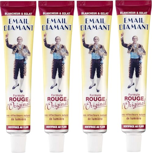 Email Diamant Zahnpasta, Rot, 75 ml, 4 Stück – Ansicht 1
