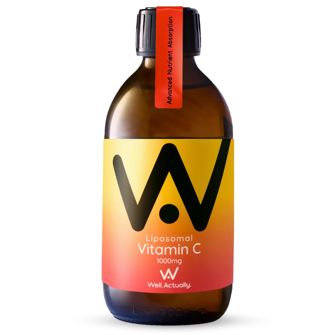 Liposomal Vitamin C 1000mg - (250ml - 50 Servings) High Strength Liquid Liposomal Vitamin C Supplement - Supports Immunity, Skin, Brain, Joints, Energy - Vegan, Fruit Fusion
