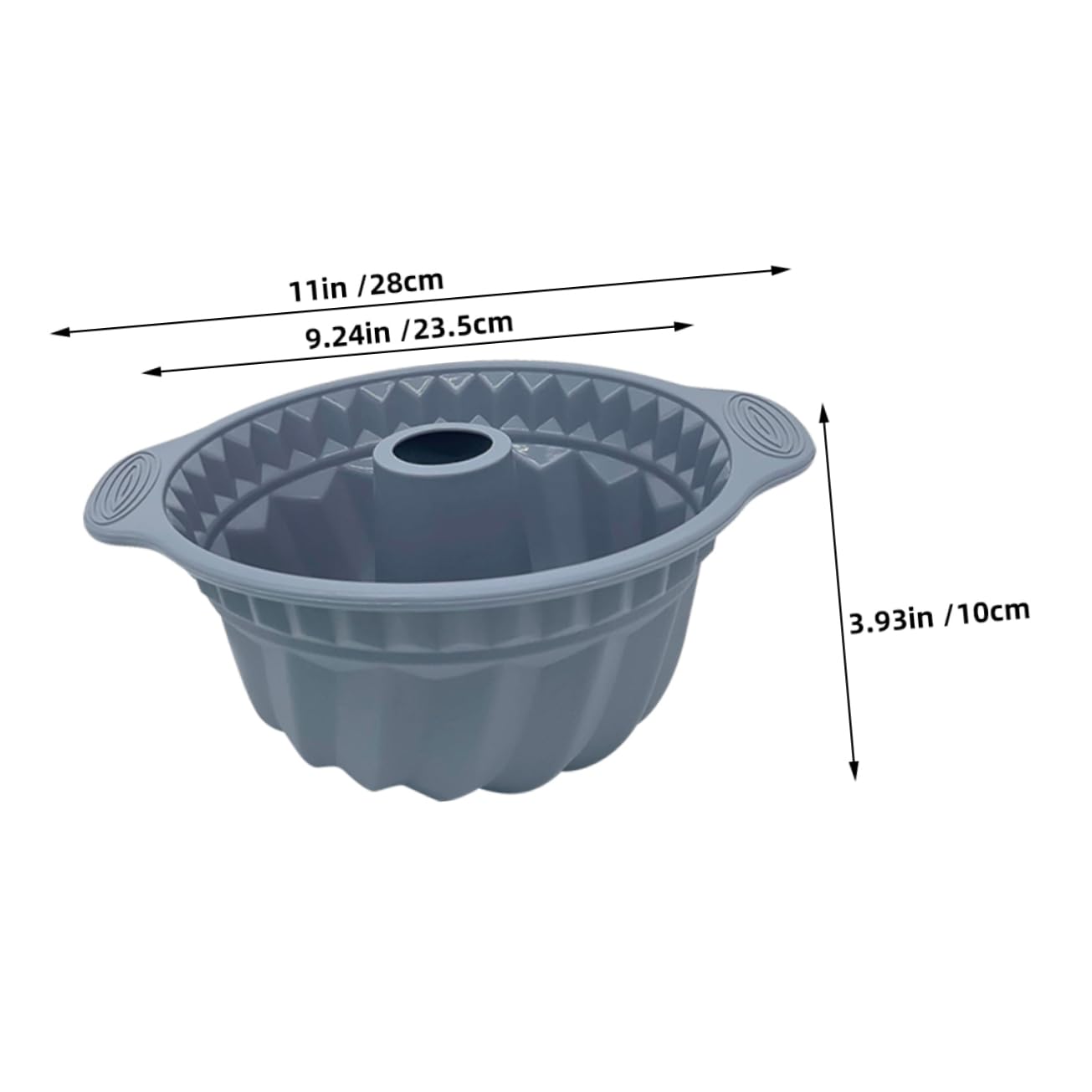 3piezas Moldes De Silicona para Pasteles Redondos Moldes De Chiffon y Mousse Asas para Hornear Casa Silicona De Alimenticio Nórdicos