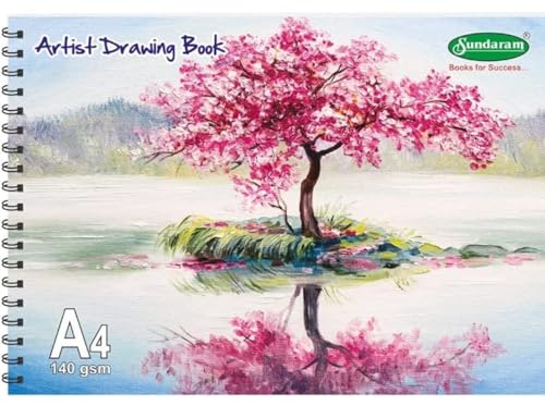 Sundaram A4 Size 140 GSM Paper Spiral Wiro Drawing Book 100 Pages for Artist Students Sketching (B0C43WN8LC) Amazon Price History, Amazon Price Tracker