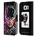 Head Case Designs sous Licence Officielle Batman DC Comics Batgirl Three Jokers Coque en Cuir à Portefeuille Compatible avec Samsung Galaxy S6