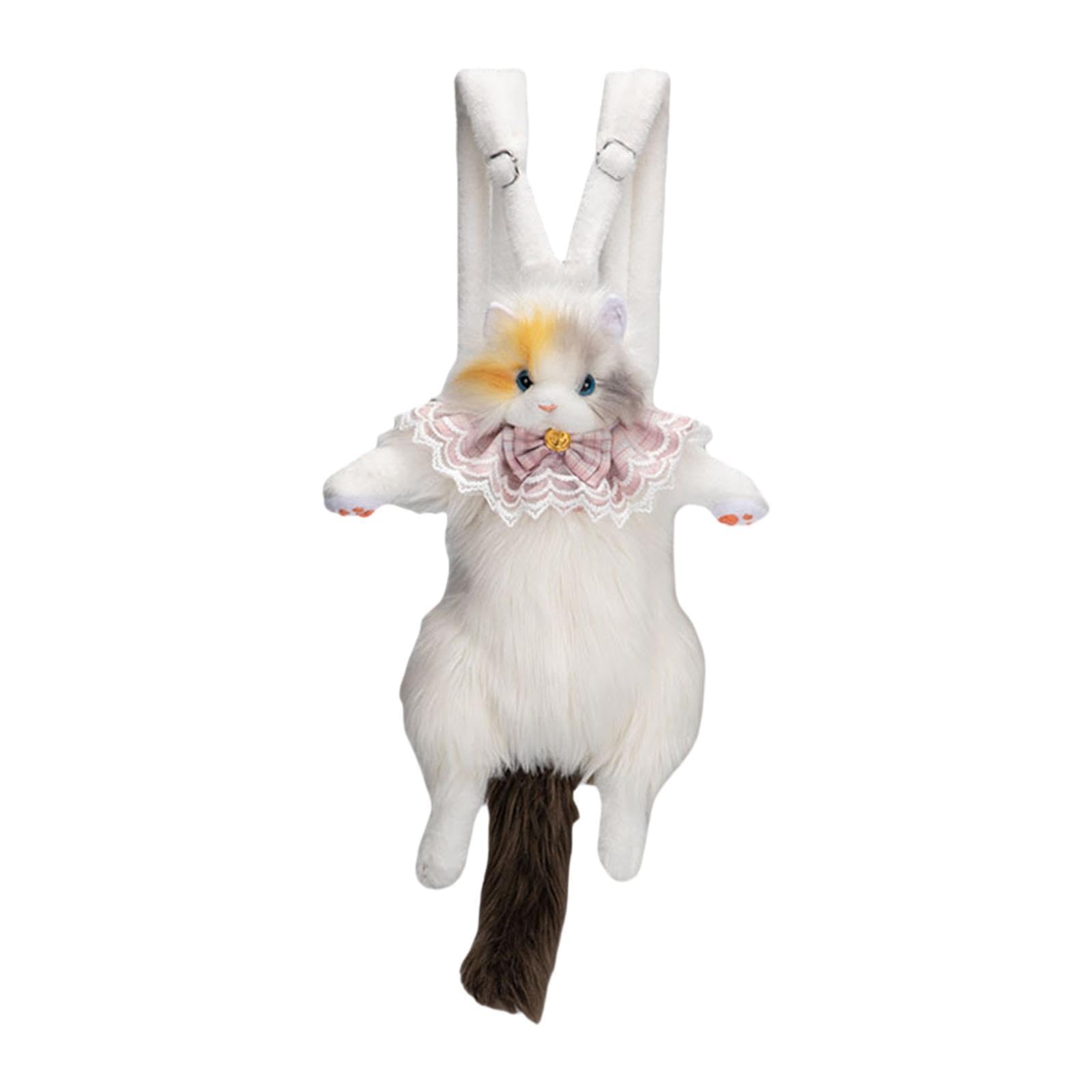 Cute Plush Animal Cat Backpack Stuffed Animals Backpack Bag for Adults Child-image-23