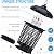 Bug Zapper Outdoor & Indoor, 4200V Electric Mosquito Killer with 15W Attracting Lamp, Waterproof Insect Trap for Yard, Home, Balcony & Garden