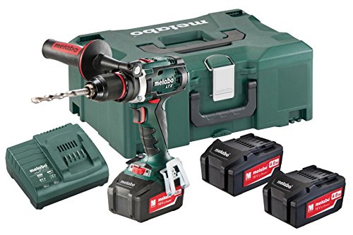 Metabo 602191960 Akkuschrauber BS 18 LTX Impuls Set 18V mit Werkzeug-Schnellwechsel-Funktion - inkl. 3 CAS Li-Power…