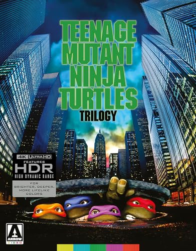 Teenage Mutant Ninja Turtles Trilogy [Limited Edition] – 4K UHD