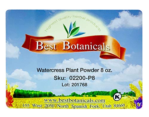 Best Botanicals Watercress Plant Powder 8 oz. - Thumbnail 5