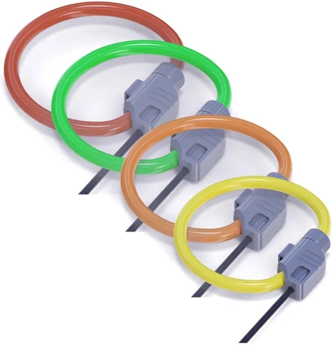 磁気シールド電流変圧器付きフレキシブルオープニング高電流差動電流(40mm)。