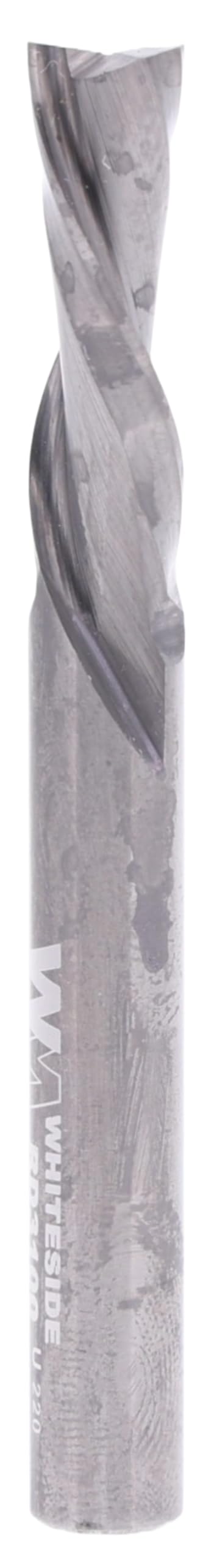 Whiteside Router Bits RU3100 standardowy bit spiralny z cięciem górnym 1,7 cm średnicy cięcia i 2,5 cm długości cięcia