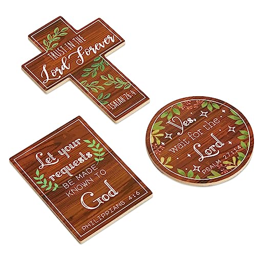 Imanes decorativos para refrigerador Juvale con versículos bíblicos pack 12 miniatura 7