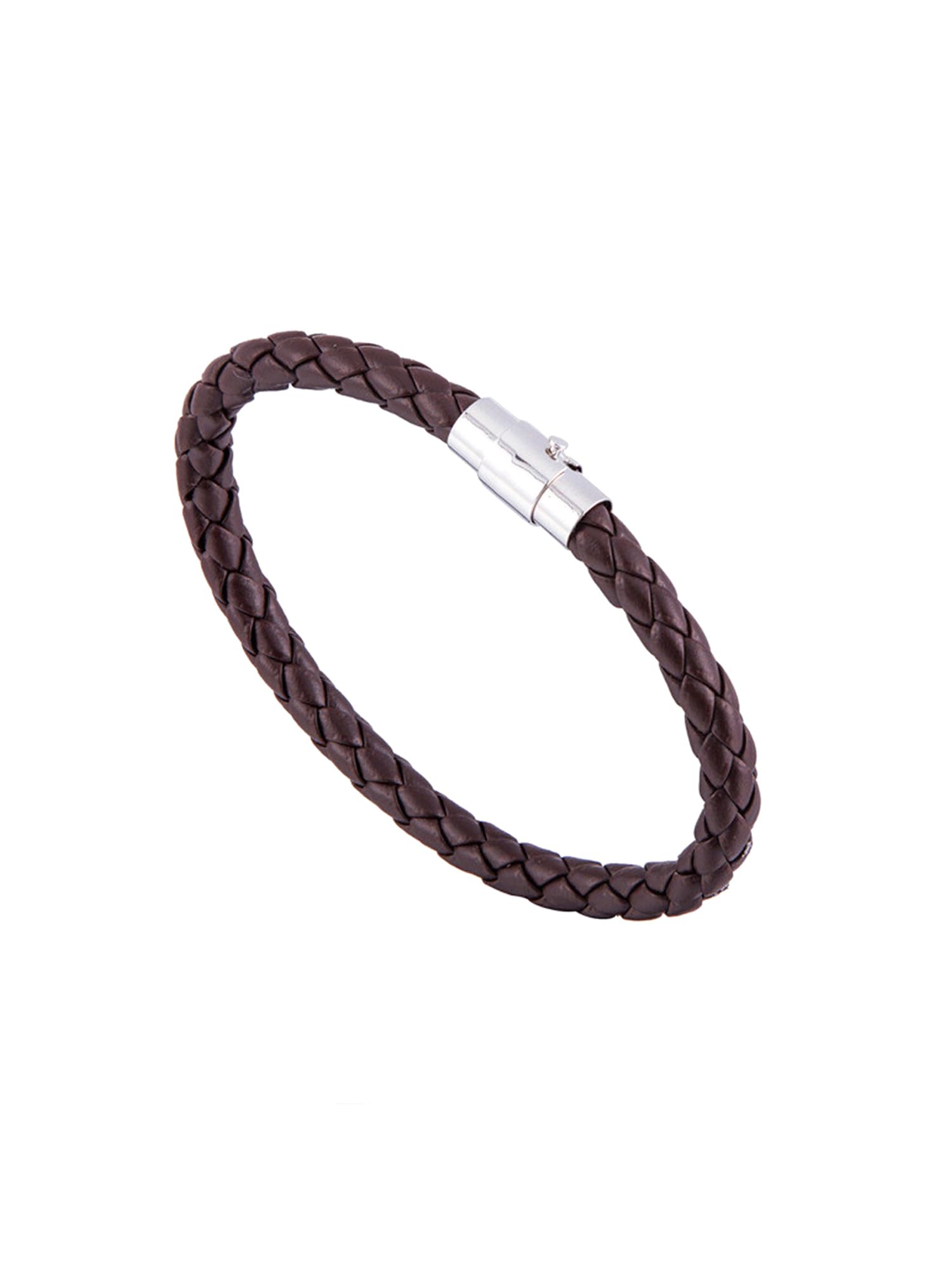 Yellow Chimes Mens and Womens Leather Strand Base Metal Bracelet (Brown) (B07KY67YK5) Amazon Price History, Amazon Price Tracker