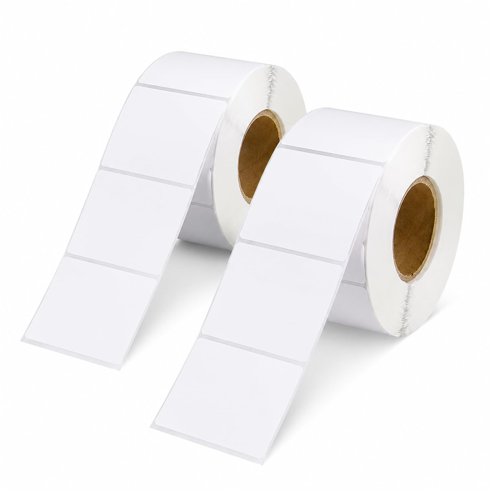 2000 Pcs 50x30mm Self Adhesive Thermal Labels Blank Roll for Office Kitchen