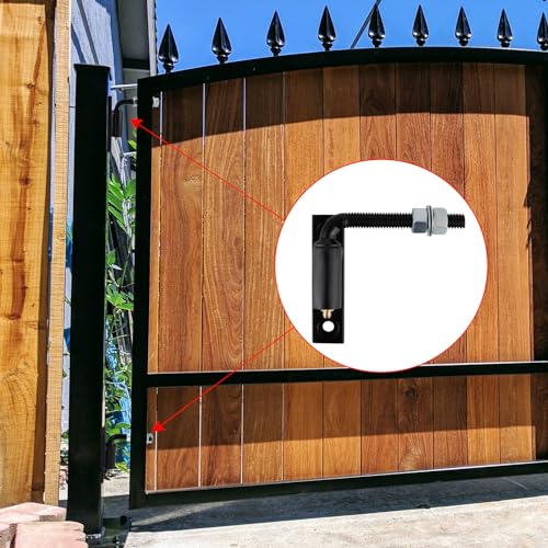 Skelang SKLUS240428-2 1/2 Inch J-Bolt Hinge, Heavy Duty Gate Hinge thumb #6