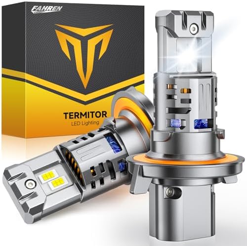 FAHREN Latest & Brightest H13 LED Bulbs, (1,200%) 12X 80,000LM Ex...