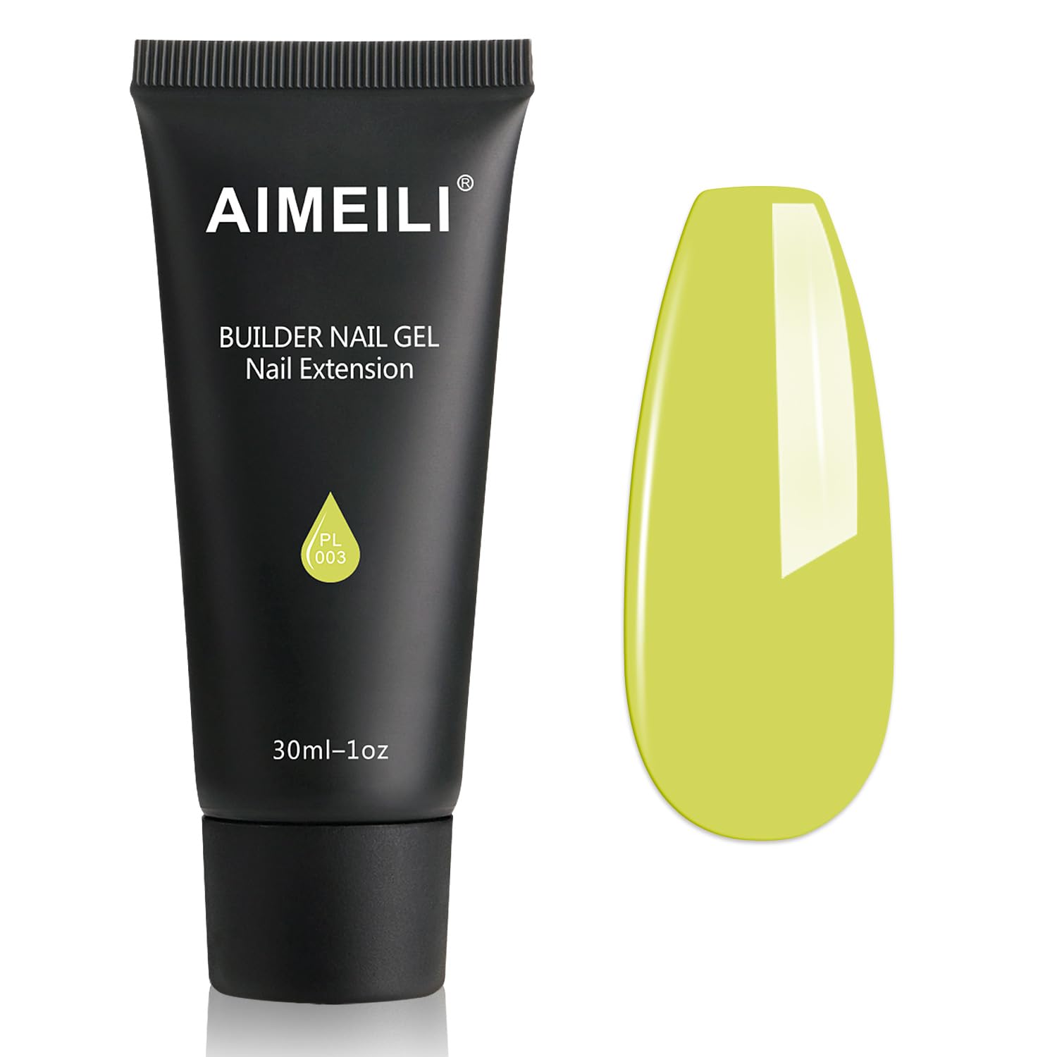 AIMEILI Gel Uñas Constructor Base Coat y Builder Gel 7 en 1 Nail Extensión Esmaltes Semipermanentes de Uñas UV LED Building Base 10ML — view 29