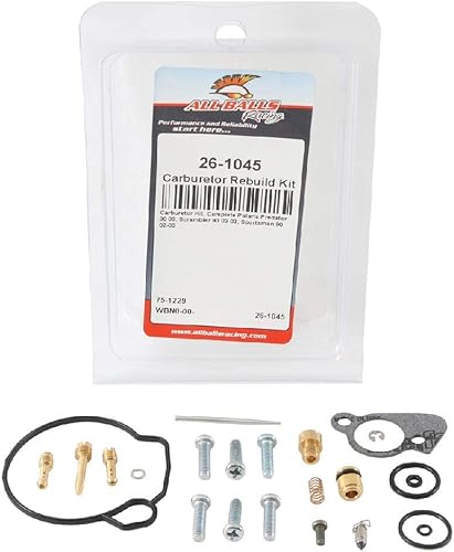 Miniatura 3 de All Balls Kit de reparación de carburador 26-1045 (26-1045 Polaris PredatorScramblerSportsman 90 2003)