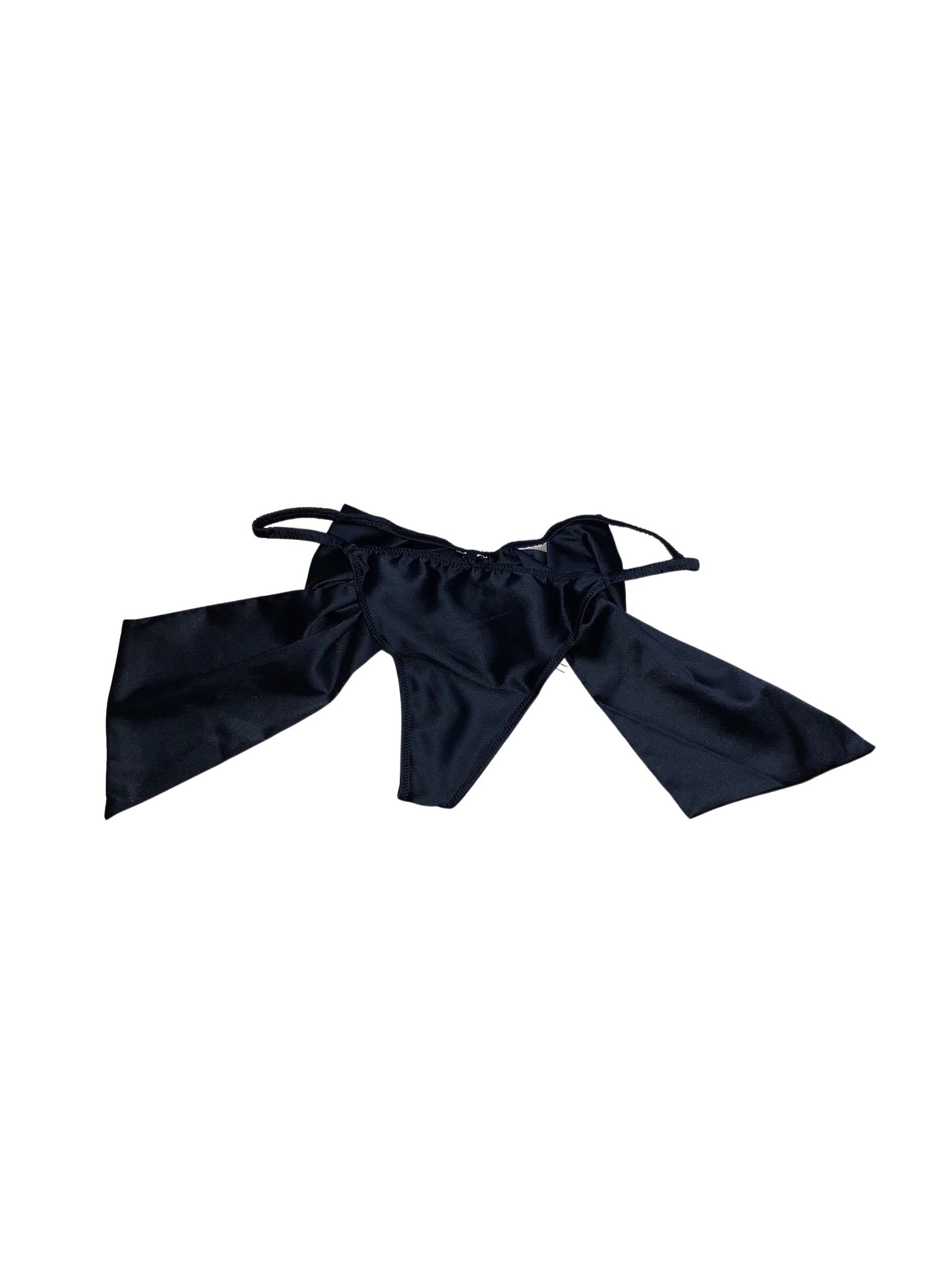Victoria's SecretSatin Bow V-String Panty Color Black New