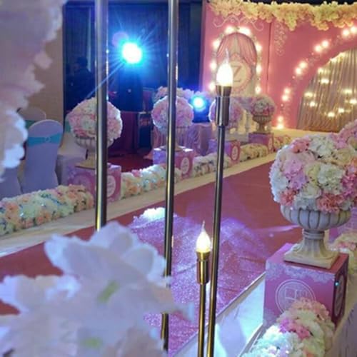 Tapis de sol extérieur décoration de fête intérieure rose - 6