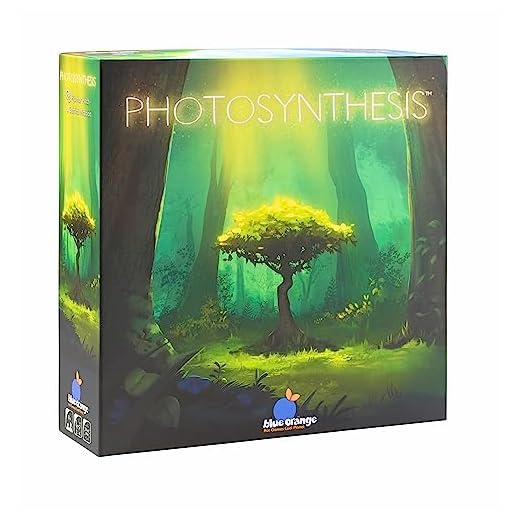 Blue Orange Games Photosynthesis Board Game - Award Winning Family or Adult Strategy Board Game for 2 to 4 Players. Recommended for Ages 8 & Up.