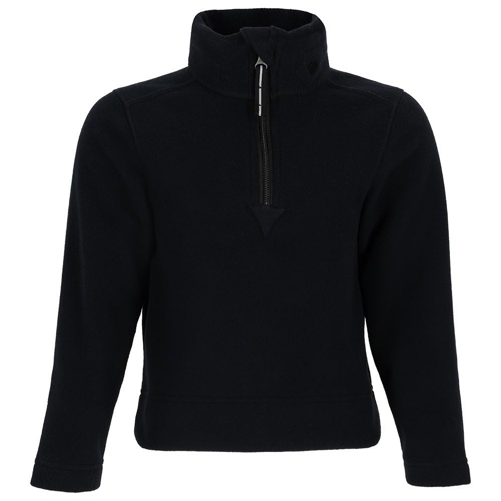 Obermeyer Unisex Kids Ultra Gear Zip Top (Little Kid/Big Kid) Black Medium