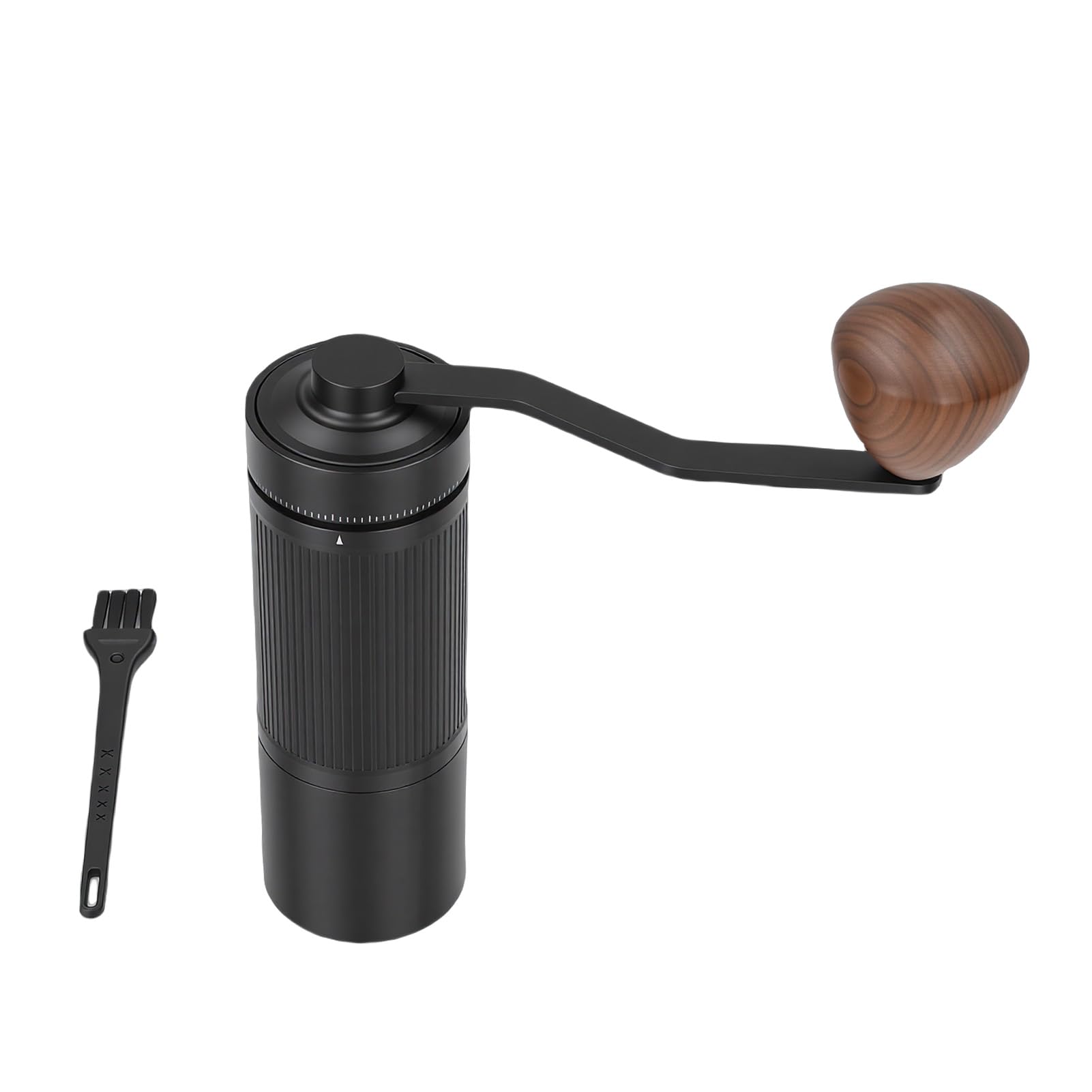 Molinillo de café Manual, 49 Ajustes Regulables con Cuerpo de Aleación de Aluminio Aeronáutico y Muelas de Acero Inoxidable; Molinillo Portátil de Mano para Granos de café, Ideal